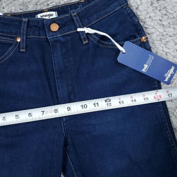 Wrangler Women's Flare & Wide Leg Jeans - Dark Blue - Picture 10 of 11